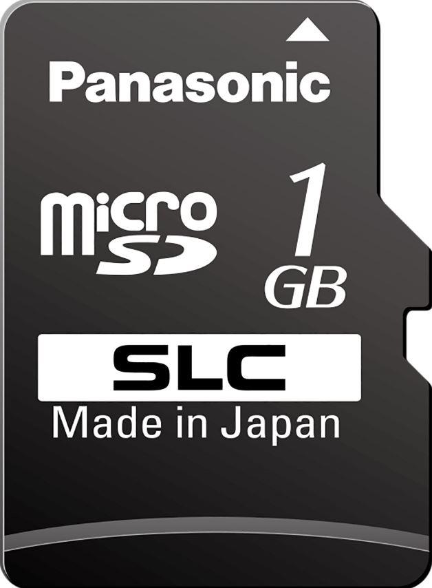 Panasonic Industry-RP-SMSC01DA1 Flash Cards Flash Card 1G-byte 1.8V/2.5V/3.3V MicroSD Card Bulk
