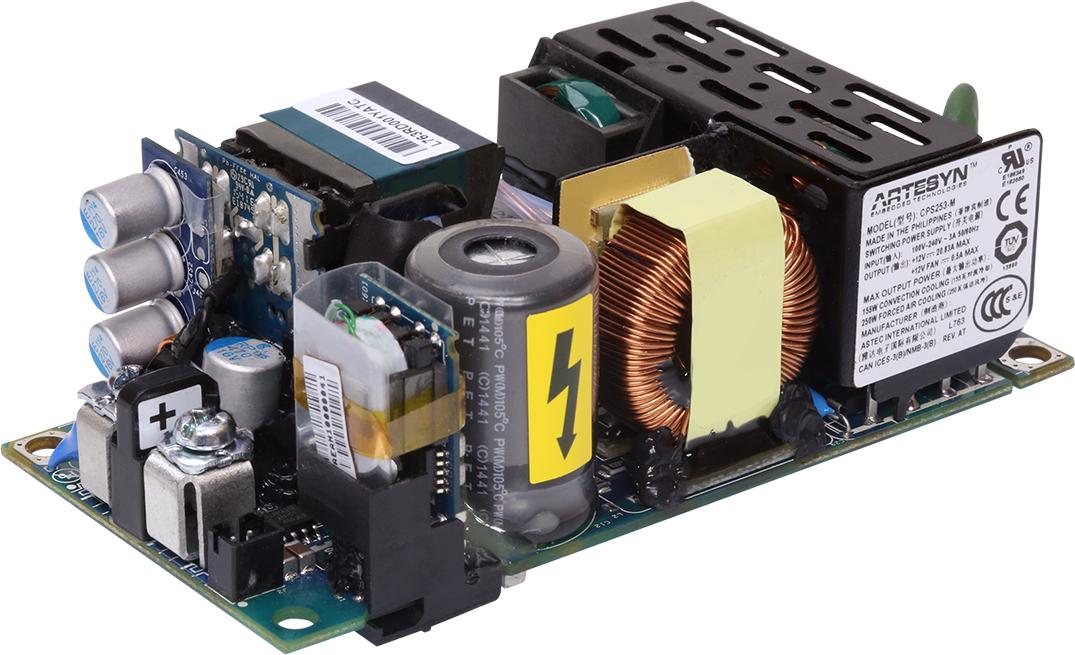 Artesyn / Advanced Energy-CPS255-M AC-DC-Spannungsversorgung AC/DC Power Supply Single-OUT 24V 6.45(Convection)A/10.42(Forced Air)A 250W