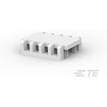 TE Connectivity-643077-5 Steckverbinderzubehör Connector Accessories Strain Relief Cover Straight Nylon White Loose
