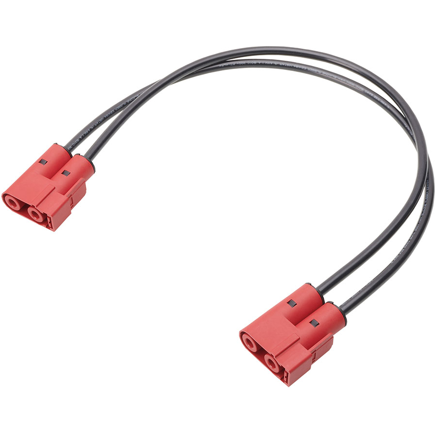 Molex-2219601025 Cable Assembly AC Power Cable Assembly 1m Power to Power 2 to 2 POS F-F Crimp-Crimp 2AWG