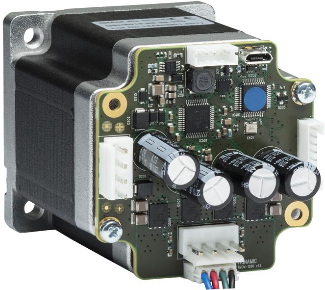 Analog Devices-PD60-3-1260-TMCL Motores de pasos Stepper Motors Hybrid Bipolar Square 3.36V 2.8A 1.2Ohm 570g.cm² 2.1 1.8° 1Shaft