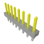 Conn Unshrouded Header HDR 8 POS 2mm Solder ST Top Entry Thru-Hole Bulk