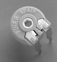 Piher Sensors & Controls S.A.-PTC10MV10-103A2020 Widerstandstrimmern, Potenziometern und Regelwiderstande Res Cermet Trimmer 10K Ohm 20% 0.33W(1/3W) 1(Elec)/1(Mech)Turns (10.3 X 10 X 6mm) Pin Thru-Hole Bulk