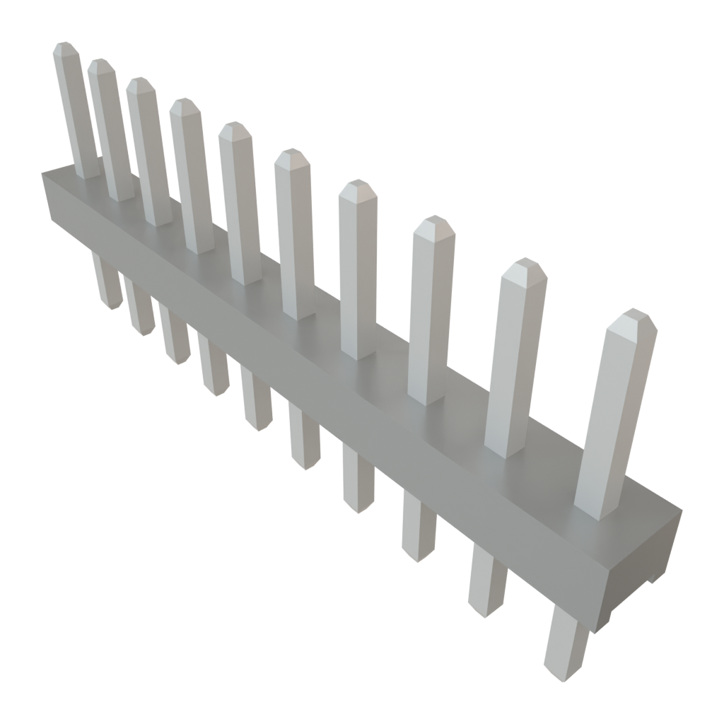 Samtec-TMM-110-02-T-S Connector Headers and PCB Receptacles Conn Unshrouded Header HDR 10 POS 2mm Solder ST Top Entry Thru-Hole Bulk