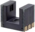 Omron-EE-SX4330-1 Fotointerruttore Photointerrupter Transmissive 3mm Photo IC 6-Pin SMD Cut Tape