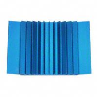 Advanced Thermal Solutions-ATS-60001-C1-R0 Dissipatore Heat Sink Passive Extruded Adhesive Aluminum 7.8°C/W Blue Anodized
