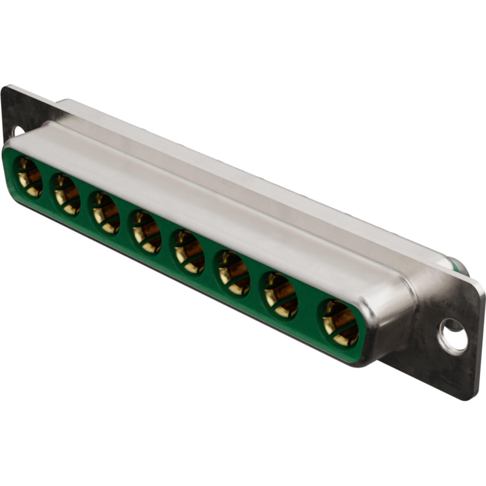 Molex-173107-0655 Steckverbinder, D-Sub Conn Combo D-Sub F 8Power POS 6.35mm Solder RA Thru-Hole 8 Terminal 1 Port FCT Products Carton