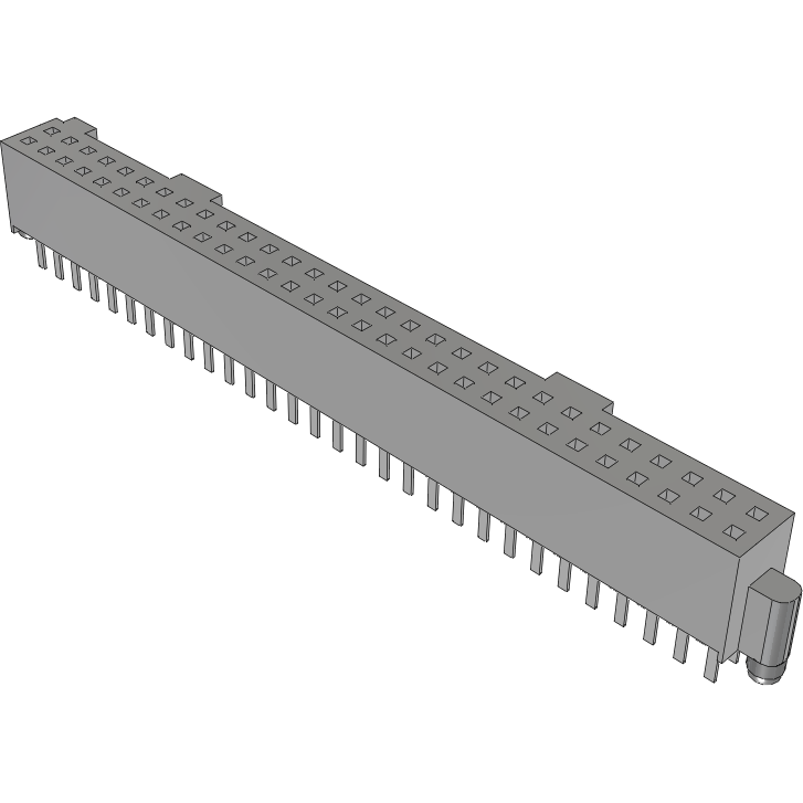Samtec-SFML-130-03-L-D-A Connector Headers and PCB Receptacles Conn Socket Strip SKT 60 POS 1.27mm Solder ST Top Entry Thru-Hole TIGER EYE™ Tube