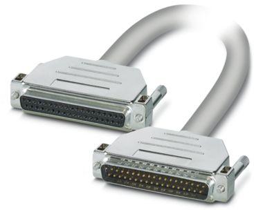 PHOENIX CONTACT-2302227 null Cable Assembly Round 2m 24AWG D-Sub to D-Sub 37 to 37 POS M-F