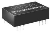 RECOM Power-REC3-2405SRWZ/H1/A Convertisseur CC en CC et module de régulateur de commutation Module DC-DC 24VIN 1-OUT 5V 0.6A 3W 8-Pin DIP
