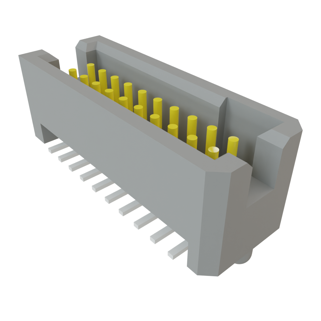 Samtec-TFC-110-02-L-D-A Steckverbinderleisten und Leiterplattenbuchsen Conn Shrouded Header HDR 20 POS 1.27mm Solder ST SMD Tube