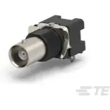 TE Connectivity-5414651-3 RF-Steckverbinder Conn BNC 0Hz to 4GHz 50Ohm Solder RA Thru-Hole RCP Gold Tube