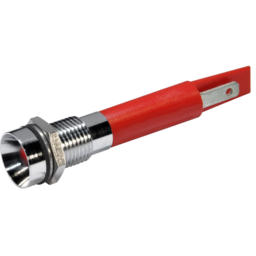 CML Innovative Technologies-19500330 Panel Mount Indicators LED Panel Mount Indicator Uni-Color Red 36mcd 2-Pin