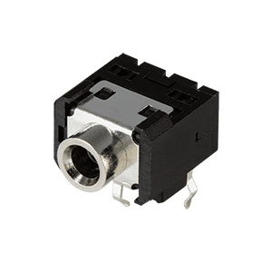 Same Sky (formerly CUI Devices)-SJ1-3543N Raccordement audio et vidéo Conn 3.5MM Audio Jack RCP 3 POS Solder RA Thru-Hole 3 Terminal 1 Port