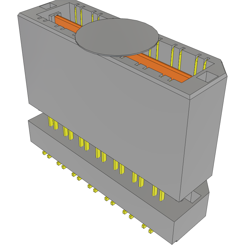 Samtec-QTE-014-04-L-D-DP-A-K Steckverbinderleisten und Leiterplattenbuchsen Conn High Speed Micro Plane HDR 28 POS 0.8mm Solder ST Top Entry SMD Tray