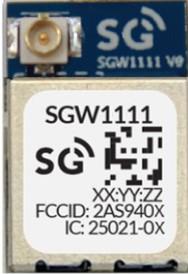 SG Wireless-SGW1111 Bluetooth Bluetooth 5 module, U.FL Connector for External Antenna