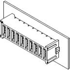 Molex-0465629001 Connector Headers and PCB Receptacles EXTreme Ten60Power Vertical Receptacle Assembly, 1 Power Circuit