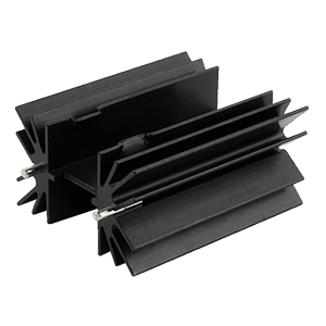 Same Sky (formerly CUI Devices)-HSE-B18635-035H-04 Dissipateur thermique Heat Sink Passive TO-218 Vertical Thru-Hole Aluminum 6063-T5 4.97°C/W Black Anodized