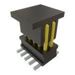 Conn Unshrouded Header HDR 10 POS 1.27mm Solder ST Top Entry SMD TIGER CLAW™ T/R