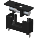 Keystone Electronics-4628 Accessoires de fusible Fuse Holder 5A 250VAC Through Hole Pin