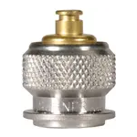 Conn TNC 0Hz to 6GHz 50Ohm Screw ST Panel Mount PL Gold Over Nickel Phosphorus Single