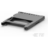 TE Connectivity-1939115-1 Connector Memory Card Conn SD Card HDR 9 POS 1.7mm Solder RA SMD 0.5A/Contact T/R