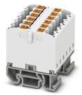 PHOENIX CONTACT-3274134 Steckverbinder, Klemmenblöcke Conn Distribution Terminal Block 12 POS Spring Clamp DIN Rail/Panel Mount 24A