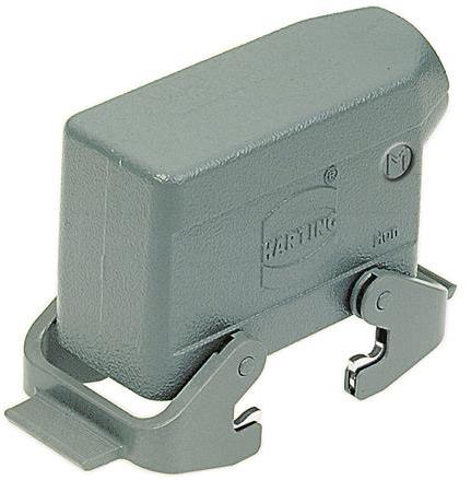 HARTING-19300101530 Schrumpfbalgenadapter Hood 90° 10B Shell Size Powder Die Cast Aluminum Double Lock Han®