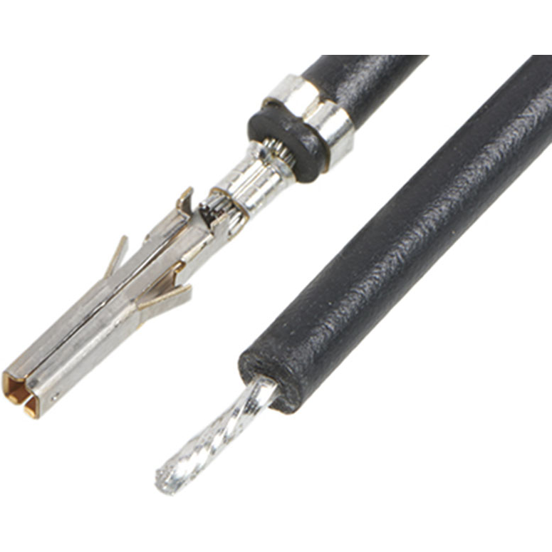 Molex-2153411223 Andere Kabelbaugruppen Cable Assembly UL 1015 0.225m 16AWG Crimp Terminal 1 POS F Crimp Bag
