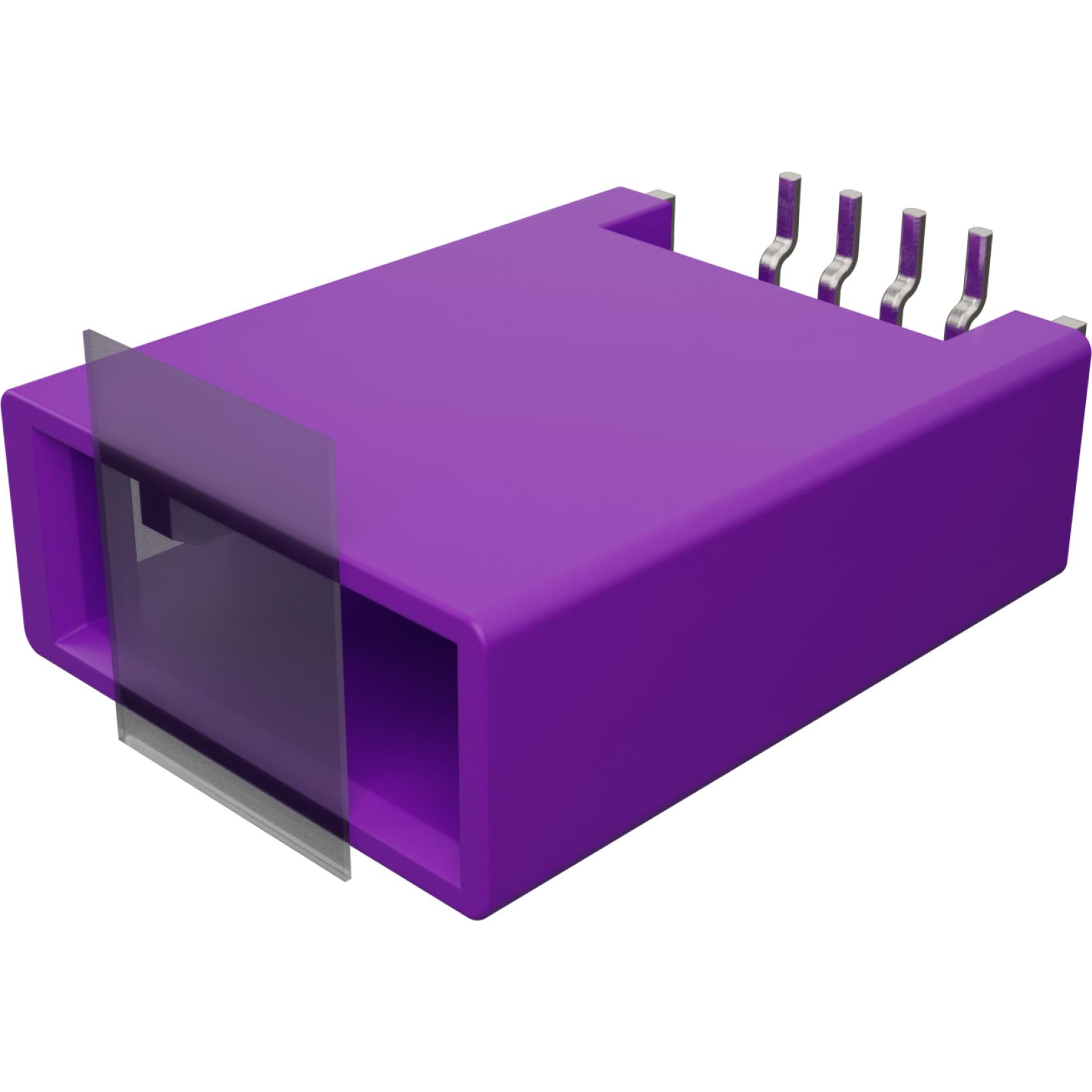 Molex-2080353044 Connector Headers and PCB Receptacles Conn Shrouded Header (4 Sides) HDR 4 POS 1.8mm Solder ST Top Entry SMD T/R