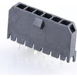 Conn Wire to Board HDR 6 POS 3mm Solder ST Top Entry Thru-Hole Tray