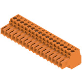 Weidmuller-1620290000 Steckverbinder, Klemmenblöcke Conn Plug-in Terminal Block SKT 17 POS 3.5mm Screw RA Cable Mount 10A Box