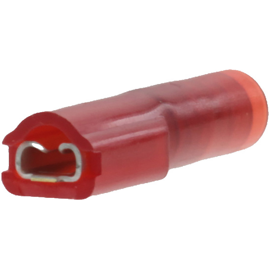 Molex-190020016 Steckverbinderanschlüsse Quick Disconnect Terminal 18-22AWG Brass Red F 20.3mm Tin Avikrimp™ Carton