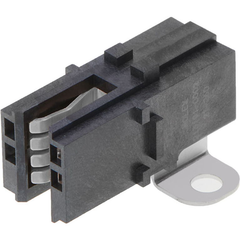 Molex-2131910002 Connector Power PowerPlane Busbar Assembly, Small Size, Right-Angle, Screw Mount, 3.00mm and 3.18mm Bus Bar Thickness