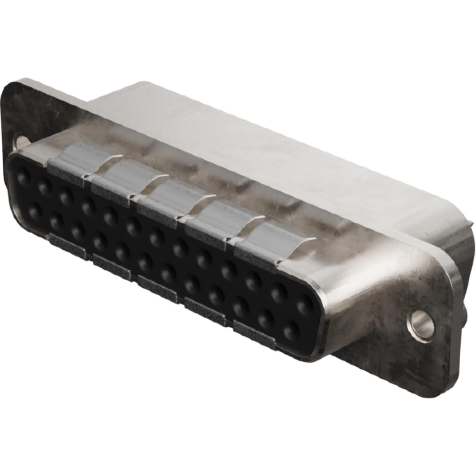 Molex-73284-3921 Steckverbinder, D-Sub Conn D-Sub F 25 POS 1.38mm Solder ST Thru-Hole 25 Terminal 1 Port Tray