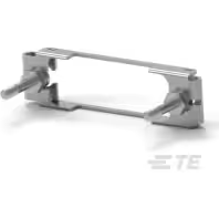 TE Connectivity-5745583-1 Steckverbinderzubehör Connector Accessories Slide Latch Kit Straight Stainless Steel Clear Chromate Over Zinc Kit