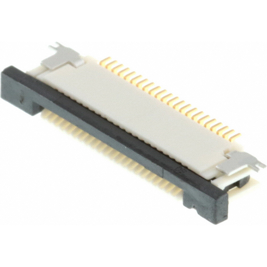 Molex-0524352271 Steckverbinder, FFC-FPC Conn FFC/FPC Connector SKT 22 POS 0.5mm Solder RA SMD Easy-On™ T/R