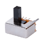 Switch Slide ON ON ON DP3T Raised Slide 0.3A 50VDC 10000Cycles PC Pins Thru-Hole