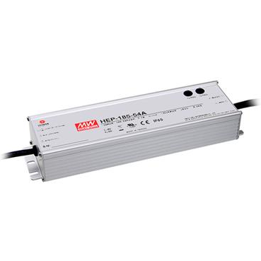 Mean Well Enterprises-HEP-185-24A AC-DC-Spannungsversorgung AC/DC Power Supply Single-OUT 24V 7.8A 187.2W 5-Pin