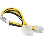 Super micro Computer, Inc-CBL-0062L Cable Assembly AC Power Cable Assembly Extension 0.2m 20 POS ATX Power to 20 POS ATX Power to SATA Conn