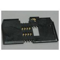 Amphenol Communications Solutions-7312P0025A13LF Steckverbinder, Speicherkarte Smart Card, Input Output Connectors, IC Chip Card Connector, 8 contacts, Surface Mount, Open Type