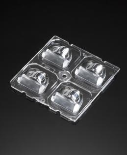 LEDIL OY-C12362_STRADA-2X2-DWC Lentilles optiques Square Optical Lens Clear PMMA Glue/Pin/Screw Box