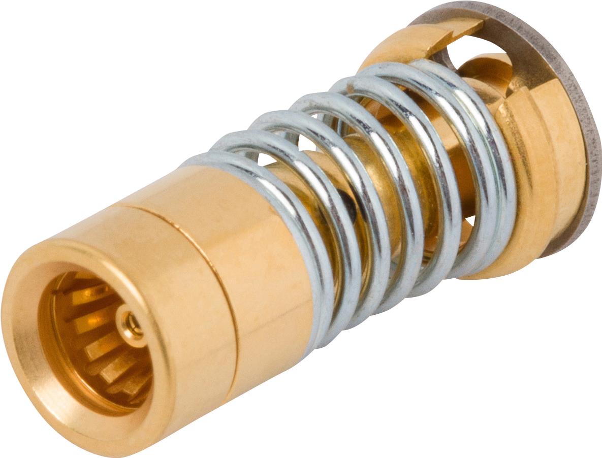 Amphenol SV Microwave-1440-6001 RF-Steckverbinder Conn BMMA 0Hz to 28GHz 50Ohm ST Panel Mount RCP Gold Over Nickel Tray