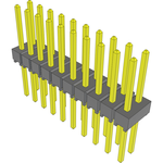 Conn Unshrouded Header HDR 20 POS 2.54mm Solder ST Top Entry Thru-Hole Bulk