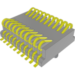 Conn One Piece Board Stacker HDR 20 POS 1mm Solder ST SMD T/R
