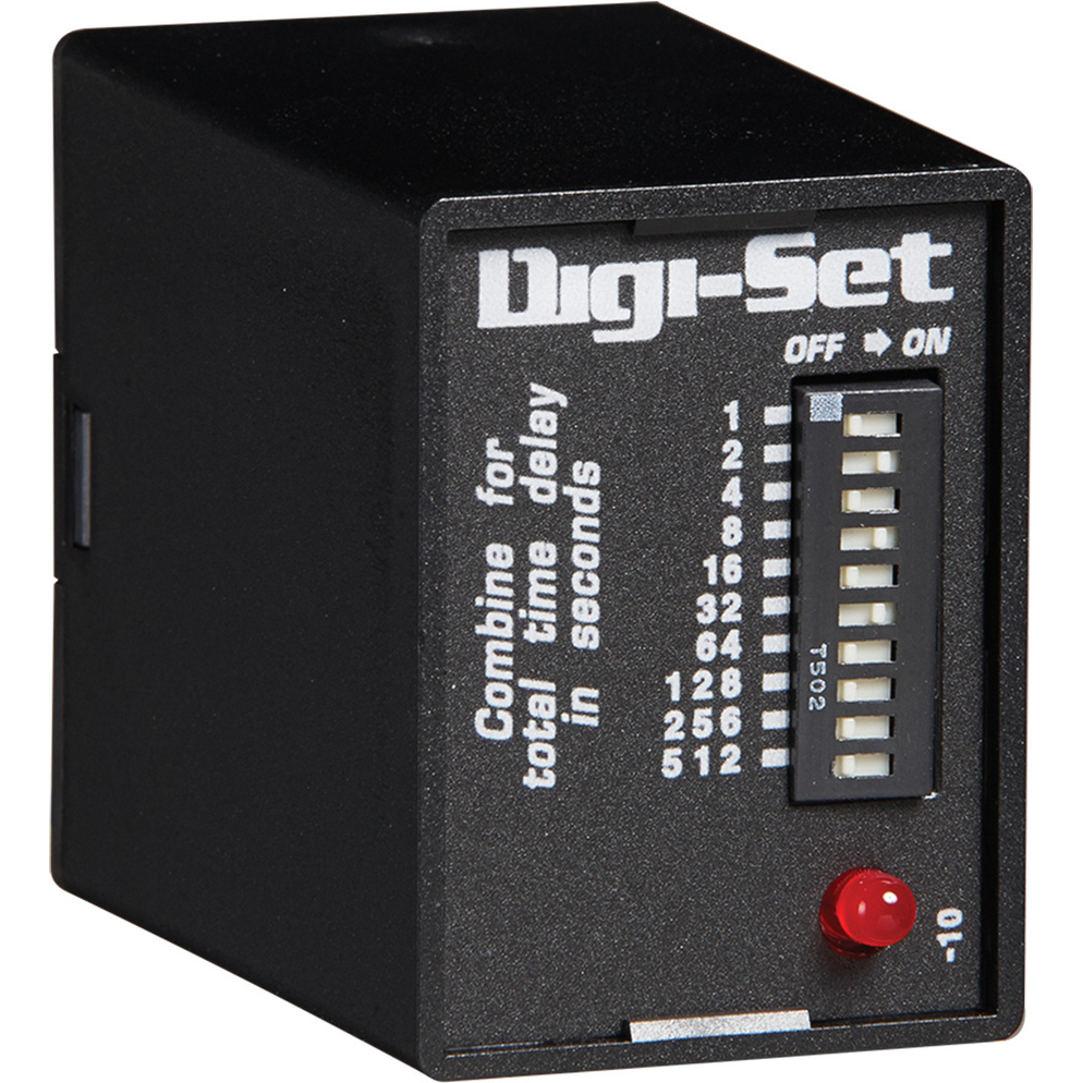 Littelfuse-TDB120ALD Relè temporizzato Time Delay Relay 120VAC 10A DPDT(60.7x45.2x81.3)mm Plug-In