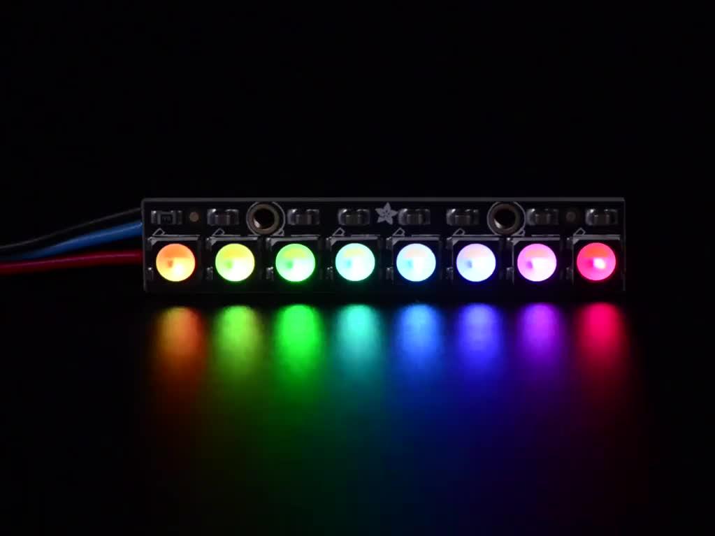Adafruit Industries-2867 Módulos LED Neo Pixel LED Strip Starter Pack - 30 LED meter