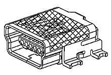 Molex-67503-2020 Connector USB Conn Mini USB Type B RCP 5 POS 0.8mm Solder RA SMD 5 Terminal 1 Port T/R