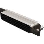 Conn High Density D-Sub F 78 POS 1.14mm Solder ST Panel Mount 78 Terminal 1 Port FCT Products Carton