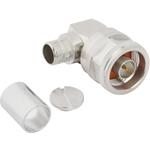 Conn Type N 0Hz to 11GHz 50Ohm Solder RA Cable Mount PL Gold